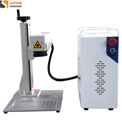  Mini Desktop Fiber Laser Marking Machine for Copper Steel Aluminium Silver Jewelry